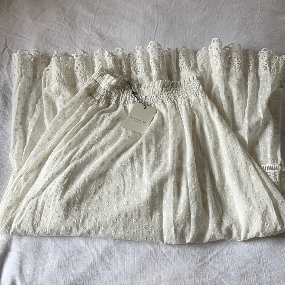Spell | Daisy Chain Maxi Skirt | M - Picture 13 of 16